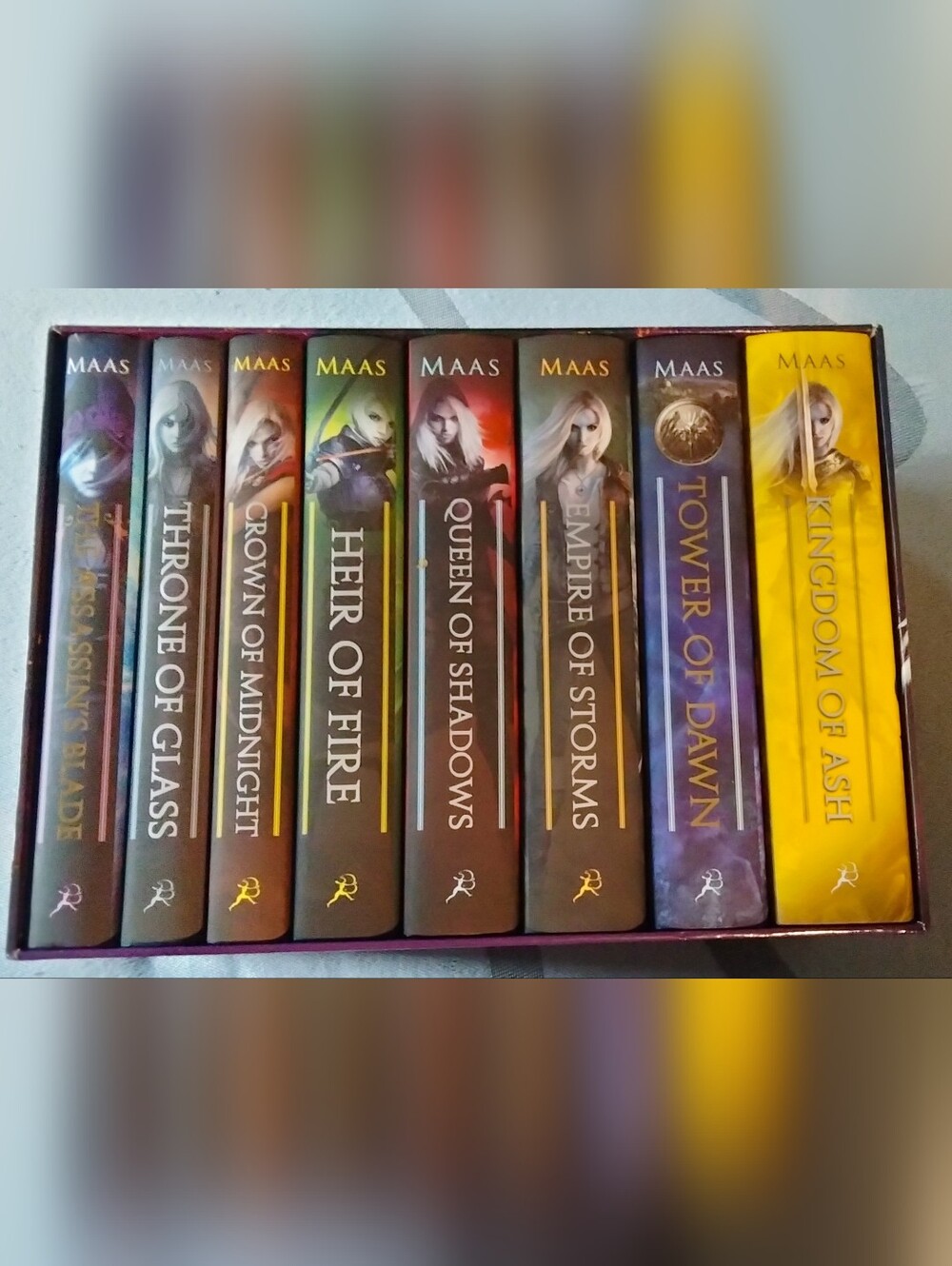 Throne Of Glass Hardback Series By Sarah J Maas